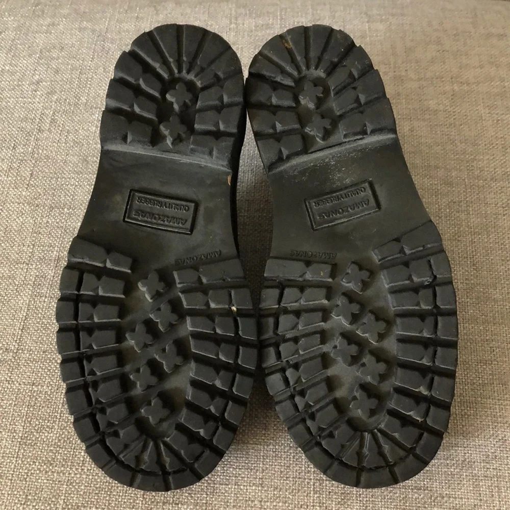Boys black dress shoe SZ 10